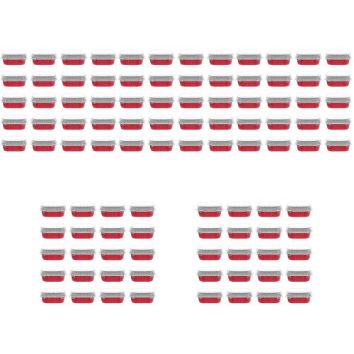 100 Sets Household Pudding Cups Multi Function Cupcake Containers 2