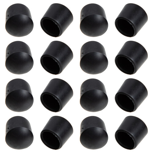 32Pièces Caches Baby-Foot Caoutchouc Noir Accessoires Sécurisés 1
