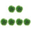6 Pcs Artificial Plant Topiary Balls Green Leaves 3
