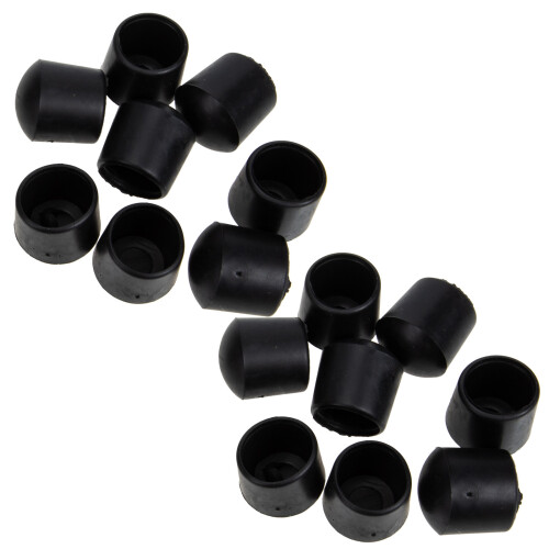 32Pièces Caches Baby-Foot Caoutchouc Noir Accessoires Sécurisés 2