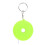 Mini Tape Measure 1.5M Portable High Precision With Ring Green 7