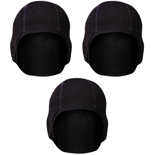3 Pcs Creative Hat Windproof Cycling Practical Under Bike Hat 2