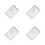 4Pièces Support Menus Transparent Multi-Page Facile À Flip 8