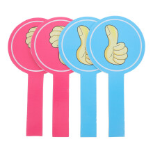 16 Pcs Thumb Up Down Paddles Reusable Voting Board For Classroom