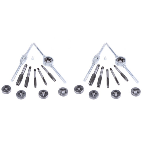 24 Pcs M3- Metric Screw Thread Taps Plugs And Wrench Set 1