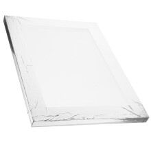 Cadre Sérigraphie Aluminium Robuste Argent Spécial Travaux DIY