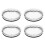 8 Pcs Airtight Tumbler Lids 20oz Replacement Covers 1