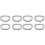 8 Pcs Airtight Tumbler Lids 20oz Replacement Covers 2