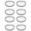 8 Pcs Airtight Tumbler Lids 20oz Replacement Covers 5