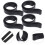 8 Pcs Silicone Stretchable Towel Bands For Beach And Trash Can 11