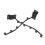 2 stuks groove board hangfluitrekken, display voor 4