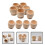10 stuks lege eierstandaard handbeschilderd diy houder 3