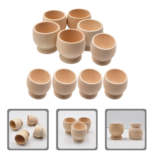 10 stuks lege eierstandaard handbeschilderd diy houder 2
