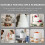 World Map Design Cake Decoratie Sjaloom Bakgereedschap 10