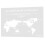 World Map Design Cake Decoratie Sjaloom Bakgereedschap 2