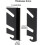Acrylic Skateboard Wall Mount For 2 Boards - Wall Hanger With Storage Hook, Floating Display Rack, Pro Organizer 3
