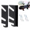 Acrylic Skateboard Wall Mount For 2 Boards - Wall Hanger With Storage Hook, Floating Display Rack, Pro Organizer 1