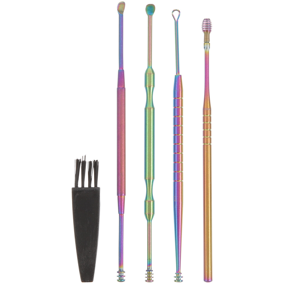 Solustre 3 Sets Ear Wax Removal Kit With Ear Picker And Scoop For Adults