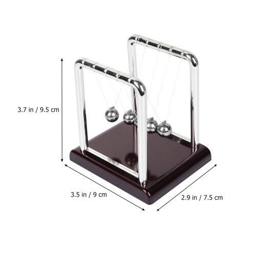 newton pendulum energiebehoud bureaudecoratie onderwijsmodel 1