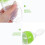 2Pcs Green Baby Feed Squeezing Bottles Silicone Material for Feeding 9