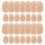 210 Pcs Simulation Wooden Eggs Diy Easter Festival Decor 2