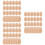 210 Pcs Simulation Wooden Eggs Diy Easter Festival Decor 9