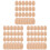 210 Pcs Simulation Wooden Eggs Diy Easter Festival Decor 4