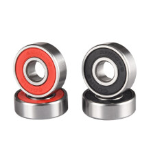 608 Bearing 2RS 20 Pack Inline Skateboard Wheel Bearings 8x22x7mm For Skates Scooters Black