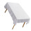 Tablecloth Rectangle White Polyester 145x305cm Dining Wedding 2