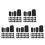 600 Pcs Rubber End Caps For Screw Threads And Bolt Tips 6