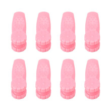 (Blue) 8PCS Hand Acupressure Clip for Migraine Relief Pink