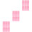 36 Pcs Plastic 5ml Perfume Cosmetic Spray Bottle Portable 5