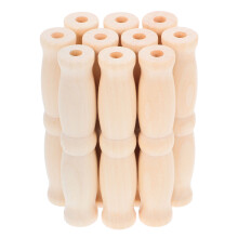 30 Pcs Wood Handle Replacement For Galvanized Steel Plastic Buckets
