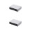 2Pcs Plastic Desk Storage Box Stackable Organizer Drawer 6