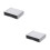 2Pcs Plastic Desk Storage Box Stackable Organizer Drawer 4