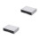 2Pcs Plastic Desk Storage Box Stackable Organizer Drawer 3