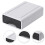2Pcs Plastic Desk Storage Box Stackable Organizer Drawer 2