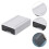 2Pcs Plastic Desk Storage Box Stackable Organizer Drawer 11