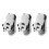6 Pcs Cute Panda Mini Desktop Stapler For Office Home School 2