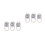 6Pièces Cache Webcam ABS Protection Laptop Smartphone 3