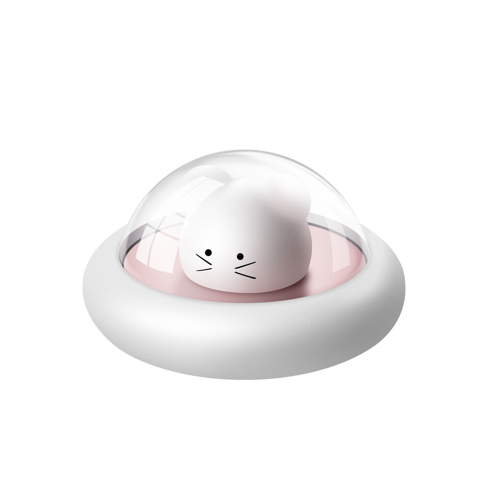 (Blue) Nursery Night Light USB Charging 3 Levels Dimmable Pink Mouse