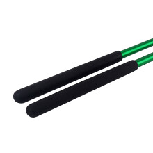 2 Pairs Aluminum Alloy Anti Rust Drum Sticks Green