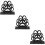 3 Pcs Unique Shape Tissue Stand Creative Paper Towel Holder 9