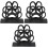 3 Pcs Unique Shape Tissue Stand Creative Paper Towel Holder 3