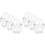 6 Pcs Glass Egg Shape Pudding Cups For Baking And Parties 2