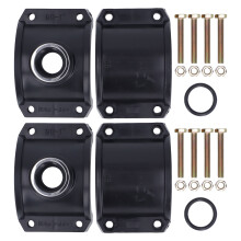 2Set PP Pipe Saddle Tee Kit G1 Female Thread Irrigation