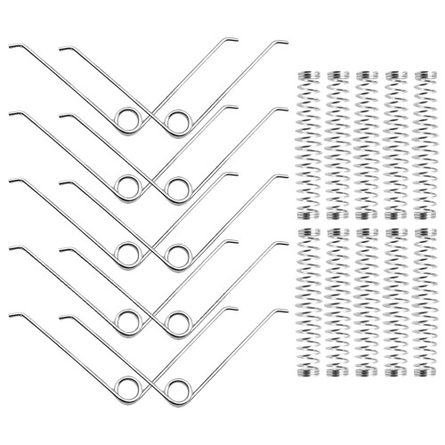 100 Pcs Pruner Replacement V Shape Compression Springs 1