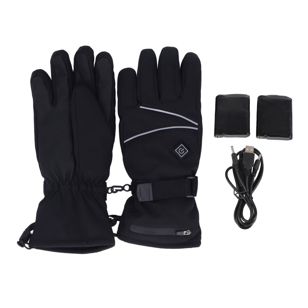 (M) Electric Heating Gloves 3 Temp Lithium Battery M