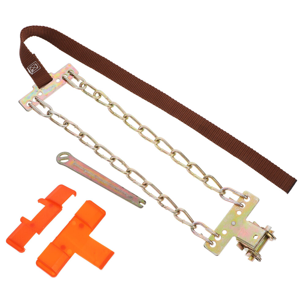 6Pcs Steel Tire Chain For 205-225Mm Width Anti-Skid Emergency 033759363348