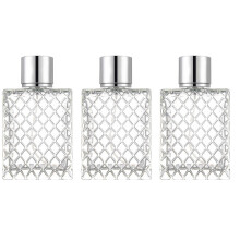 9 Pcs 100ml Square Glass Spray Bottles For Perfume
